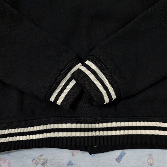 Saint Laurent Black Baseball Jacket - Picture 12 of 12